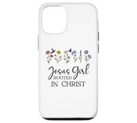 Carcasa para iPhone 12/12 Pro Just a Girl Who Loves Jesus Girls Christian Rooted in Christ