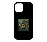 Carcasa para iPhone 12/12 Pro Kaiju Ramen Monstruo Fideos Monstruo Japonés
