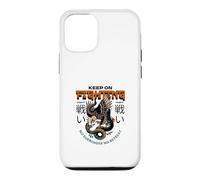 Carcasa para iPhone 12/12 Pro Keep On Fighting (Declaración de Luchador) (gráfico de águila)