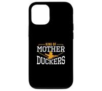 Carcasa para iPhone 12/12 Pro King of Mother Ducker, Divertido Cazador de Aves acuáticas