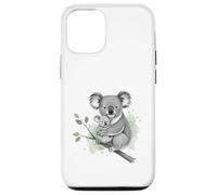 Carcasa para iPhone 12/12 Pro Koala Mama Bebé Madre Niño Mamá Amor
