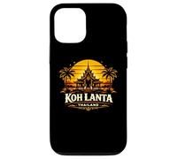 Carcasa para iPhone 12/12 Pro KOH Lanta Tailandia Sunset Island Viajes Diseño