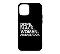 Carcasa para iPhone 12/12 Pro La embajadora de la Mujer Negra empoderó el Mes de la Historia Negra