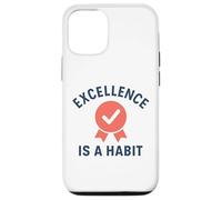 Carcasa para iPhone 12/12 Pro La Excelencia es un hábito | Día Mundial de la Calidad | Regalo en el Lugar de Trabajo