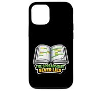 Carcasa para iPhone 12/12 Pro La Hoja de cálculo Nunca miente el Humor del Contador