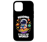 Carcasa para iPhone 12/12 Pro La Lectura está Fuera de Este Mundo Libro de Astronauta Espacial