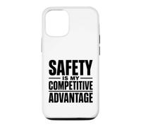 Carcasa para iPhone 12/12 Pro La Seguridad es mi Ventaja competitiva | Regalo de Seguridad en el Lugar de Trabajo