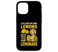 Carcasa para iPhone 12/12 Pro La Vida me DIO Algunos Limones Pero mi Jesús Él Estaba Haciendo Limonada