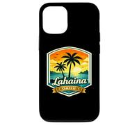 Carcasa para iPhone 12/12 Pro Lahaina Oahu North Shore Hawaii Puesta de Sol Palm Beach