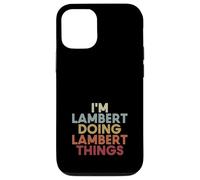 Carcasa para iPhone 12/12 Pro Lambert Name Lambert Personalized Name First Given