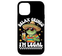 Carcasa para iPhone 12/12 Pro Lámina de Fondo del Cinco de Mayo de Relax Gringo Im Legal