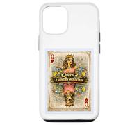 Carcasa para iPhone 12/12 Pro Laundry Mountain Card - Tarjeta de felicitación para mamá, Esposa, Madre, Reina, Parodia