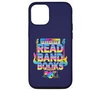 Carcasa para iPhone 12/12 Pro Leer Banda Libros Música Juego de Palabras Retro Reading