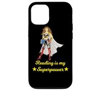 Carcasa para iPhone 12/12 Pro Leer es mi superhéroe Superpoder Amante del Libro Mujeres Niñas