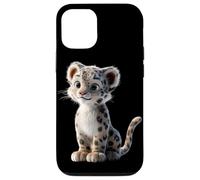 Carcasa para iPhone 12/12 Pro Leopardo de Las Nieves Panthera Uncia Gran Felino