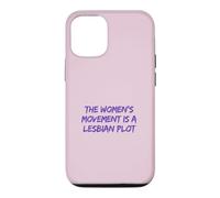 Carcasa para iPhone 12/12 Pro Lesbian Plot Vintage 70s Feminist tee Lavender Menace Histor