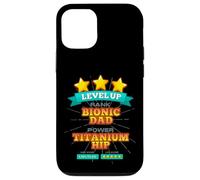 Carcasa para iPhone 12/12 Pro Level Up Bionic Dad - Regalo de recuperación de cirugía de Cadera