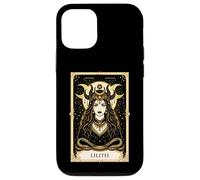 Carcasa para iPhone 12/12 Pro Lilith Tarot Card Wicca Gothic Goddess Pagan Ocult