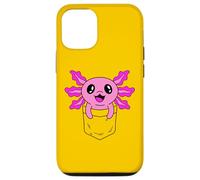 Carcasa para iPhone 12/12 Pro Lindo Bebé Axolotl En El Bolsillo Kawaii Anime