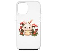 Carcasa para iPhone 12/12 Pro Lindo Conejo de Pascua con Huevo de Pascua