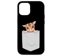 Carcasa para iPhone 12/12 Pro Lindo Deslizador de azúcar Regalo exótico Mascota Sugar Bear Sugar Glider