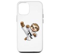 Carcasa para iPhone 12/12 Pro Lindo Perezoso Karate Kid Artes Marciales