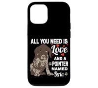 Carcasa para iPhone 12/12 Pro Lindo Puntero Llamado Berta para alemán Puntero de Pelo Corto