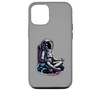 Carcasa para iPhone 12/12 Pro Lindo Yoga Astronauta Bienestar Tai Chi Meditación Zen XiGong