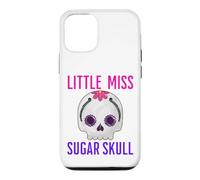 Carcasa para iPhone 12/12 Pro Little Miss Sugar Skull Divertido Niño Niña Chica Mexicana Diversión
