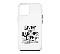 Carcasa para iPhone 12/12 Pro Livin' The Rancher Life Country Style para Rancheros Orgullosos