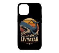 Carcasa para iPhone 12/12 Pro Livyatan Rey de los Mares Antiguos Arte de Ballenas Prehistóricas