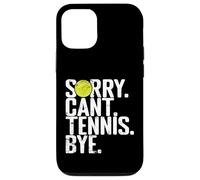 Carcasa para iPhone 12/12 Pro Lo Siento, no Puedo Tenis Adiós Tenis Humor