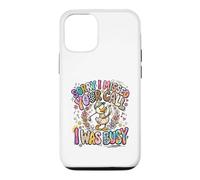 Carcasa para iPhone 12/12 Pro Lo Siento, perdí tu Llamada Estaba Ocupado Golfing Duck
