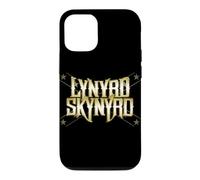 Carcasa para iPhone 12/12 Pro Logotipo de Lynyrd Skynyrd, Campesino sureño, Vintage, Rock de los 70, Dorado