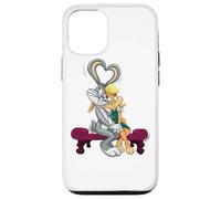 Carcasa para iPhone 12/12 Pro Looney Tunes Bugs and Lola Hearts Valentine's Day