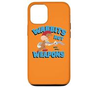 Carcasa para iPhone 12/12 Pro Looney Tunes Elmer and Bugs Wabbits Not Weapons