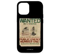 Carcasa para iPhone 12/12 Pro Looney Tunes Slyvester Wanted Public Enemy