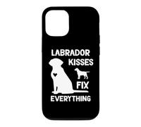 Carcasa para iPhone 12/12 Pro Los Besos de Labrador lo arreglan Todo.
