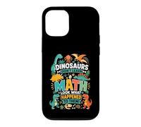 Carcasa para iPhone 12/12 Pro Los Dinosaurios odian Las matemáticas Miran lo Que Les pasó