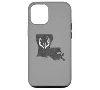 Carcasa para iPhone 12/12 Pro Louisiana LA Deer Hunting Shed Antlers Design