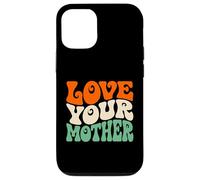 Carcasa para iPhone 12/12 Pro Love Your Mother Earth Day Retro Ambientalista Planeta