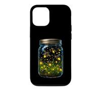 Carcasa para iPhone 12/12 Pro Luciérnagas En Tarro Lindo Relámpago Insectos Noche Brillante