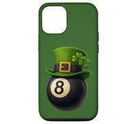 Carcasa para iPhone 12/12 Pro Lucky Eight 8 Ball Shirt with Shamrock and Four Leaf Clover