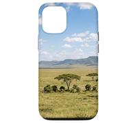 Carcasa para iPhone 12/12 Pro Maasai Mara Savannah Kenia Vida Silvestre Paisaje Escena