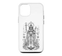Carcasa para iPhone 12/12 Pro Maat Pluma Verdad Antiguo Egipcio Equilibrio Mito Arte