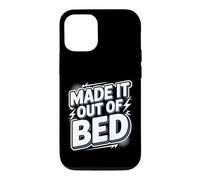 Carcasa para iPhone 12/12 Pro Made It out of Bed Logro Éxito de la mañana ||-