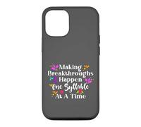 Carcasa para iPhone 12/12 Pro Making Breakthroughs One Syllable At A Time Speech Therapy