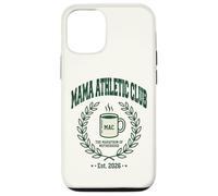 Carcasa para iPhone 12/12 Pro Mama Athletic Club EST 2026 Maratón de la Maternidad mamá Divertida