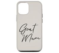 Carcasa para iPhone 12/12 Pro Mamá Cabra, Divertida, Estilo Guion