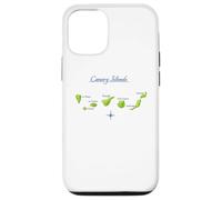 Carcasa para iPhone 12/12 Pro Mapa de Islas Canarias Tenerife Gran Canaria La Gomera Lanzarote